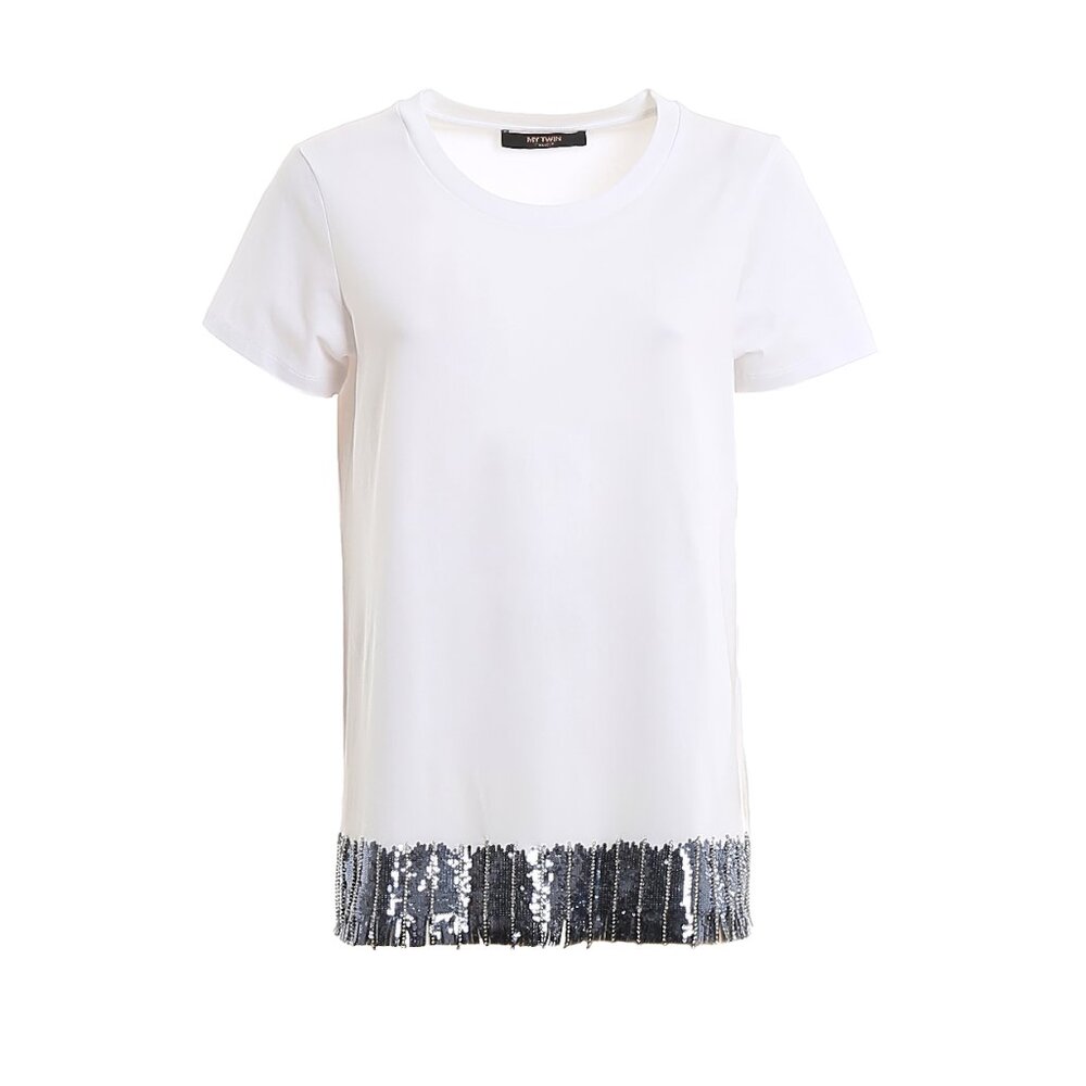 TWIN-SET Sequin Detail T-shirt